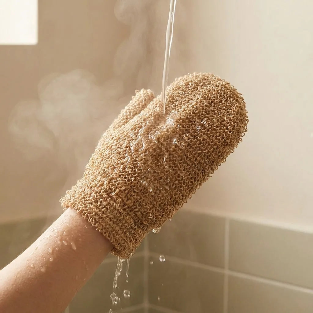 Warm up in the shower