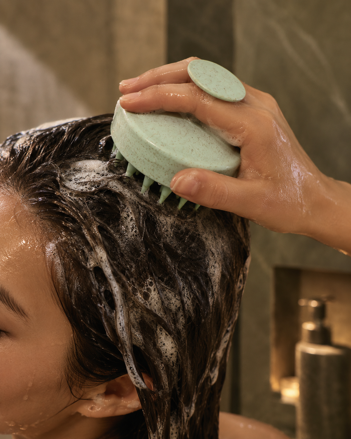 Silicone Scalp Massage Brush