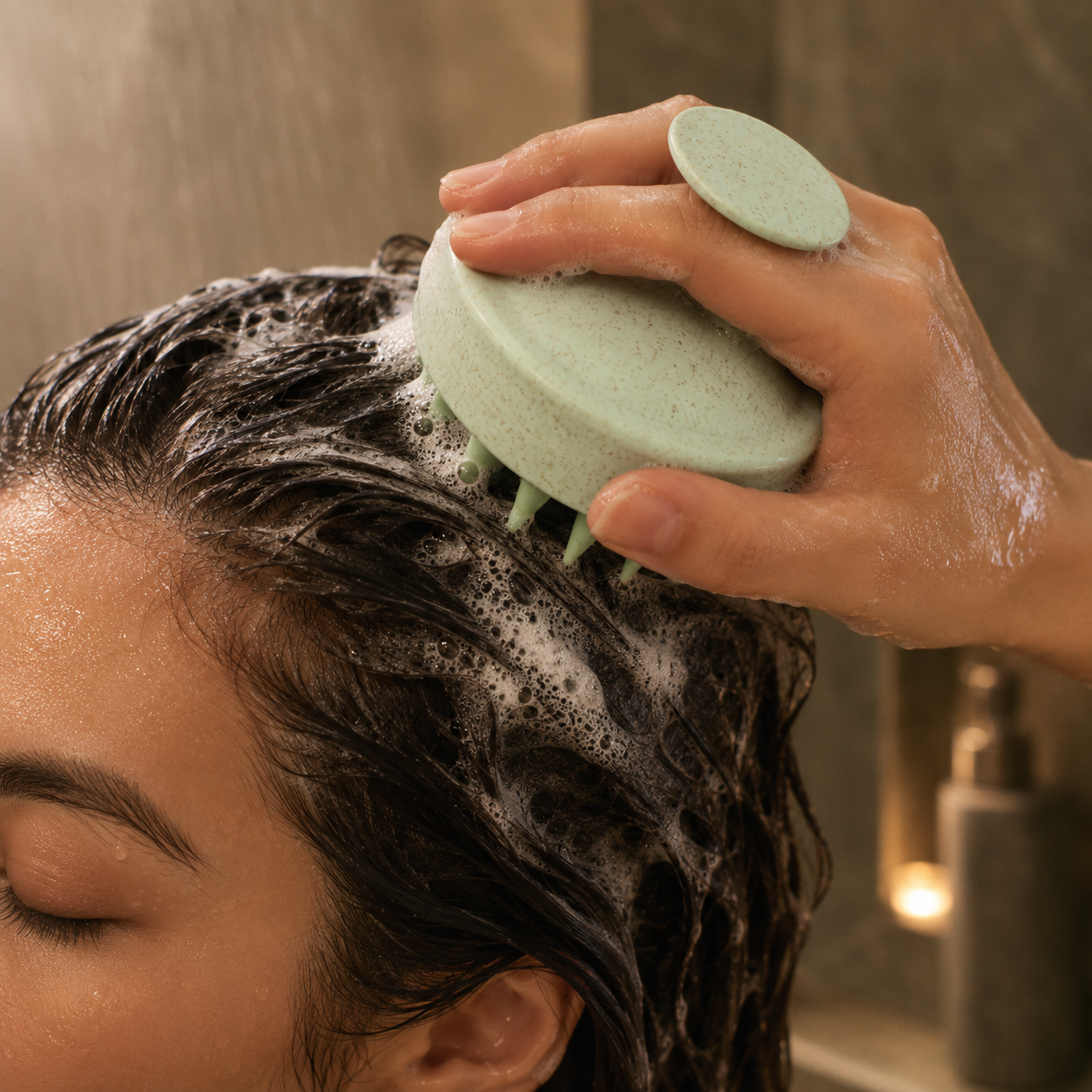 Silicone Scalp Massage Brush