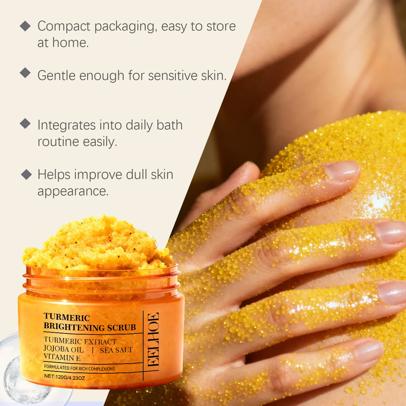 Turmeric & Sea Salt Body Scrub