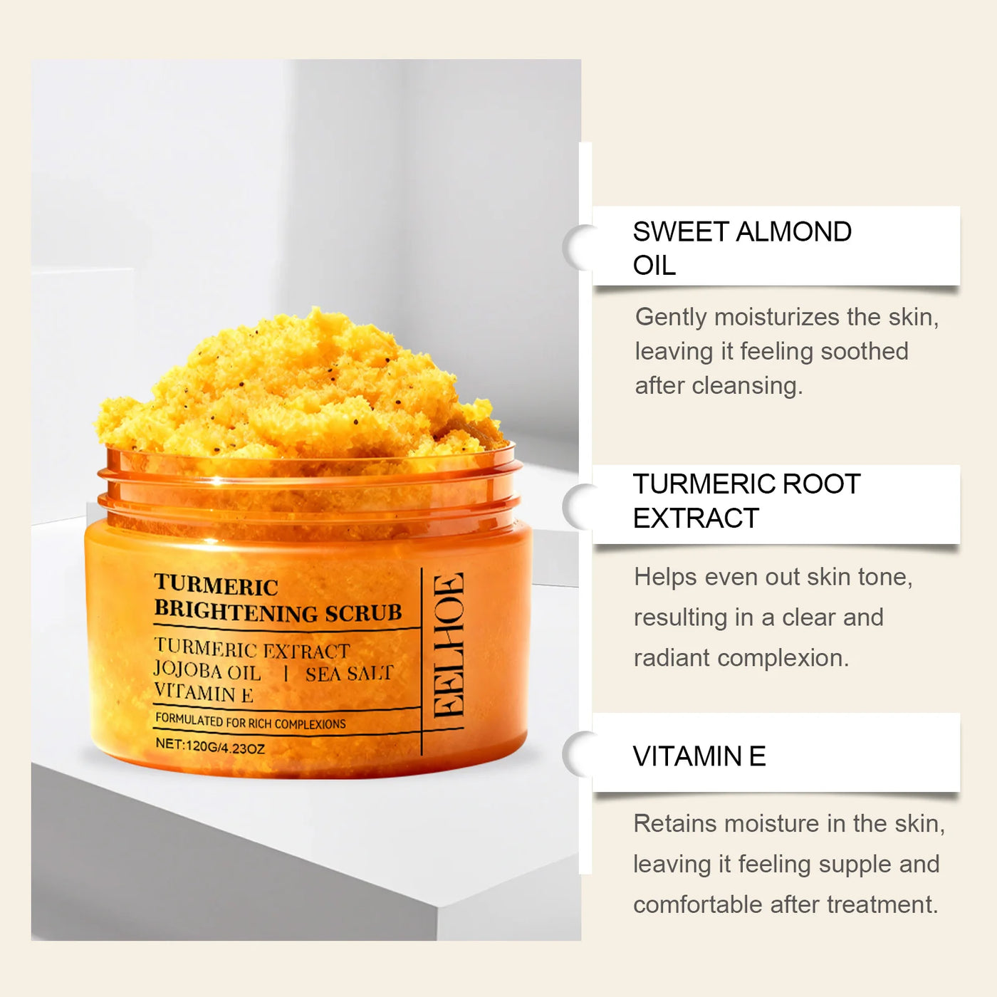 Turmeric & Sea Salt Body Scrub