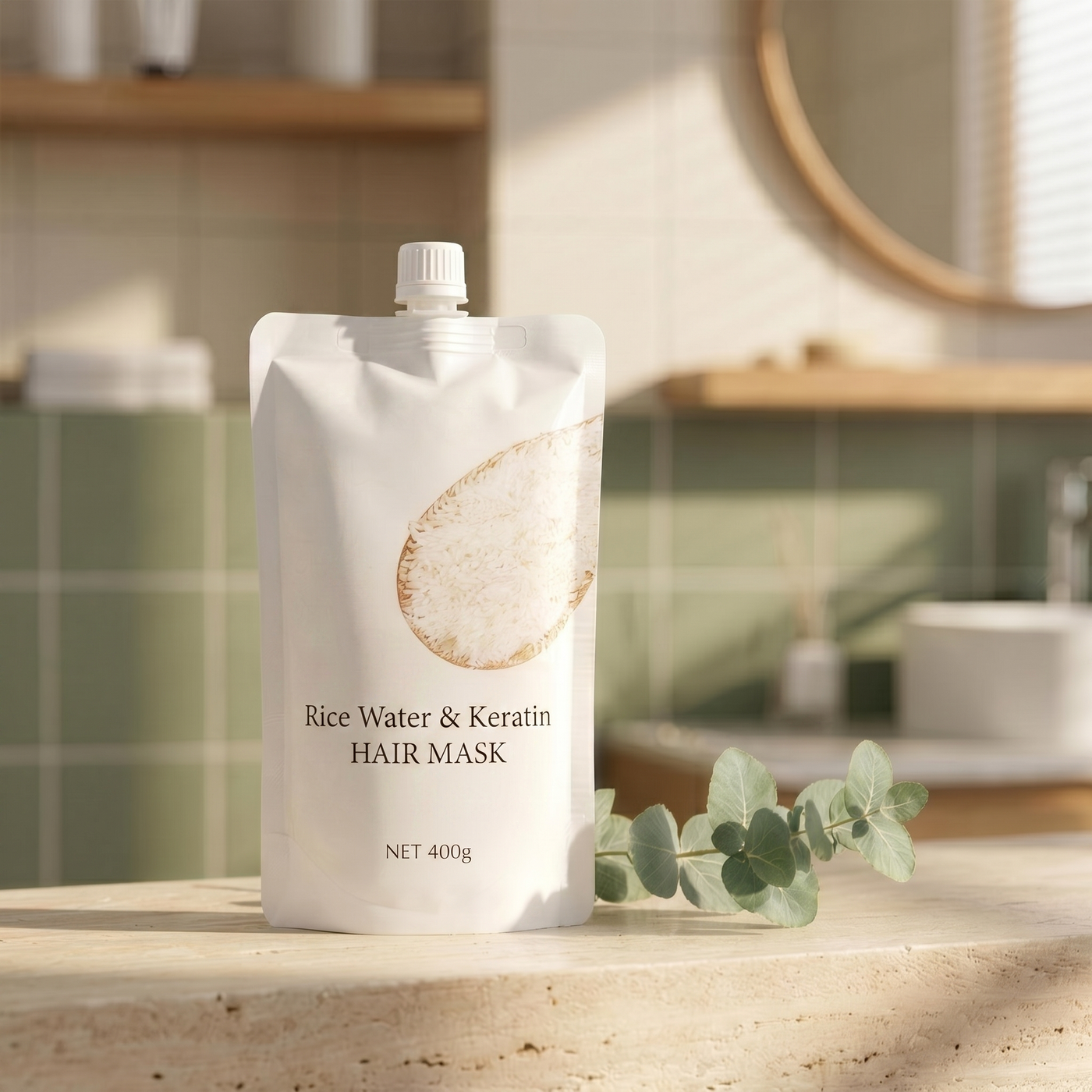 Rice Water & Keratin Hair Mask