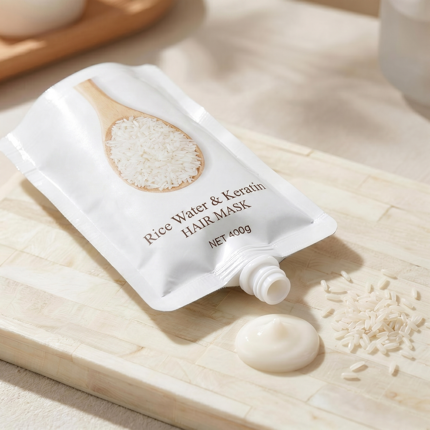 Rice Water & Keratin Hair Mask